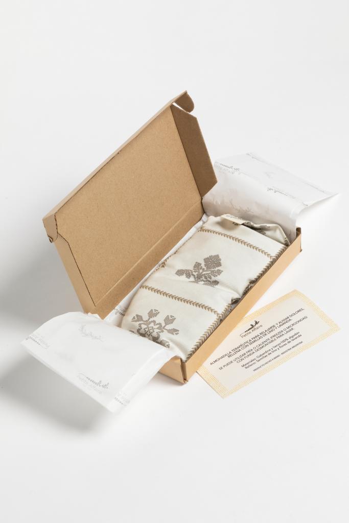 Almohadilla Terapeutica Chica Punto Cruz 